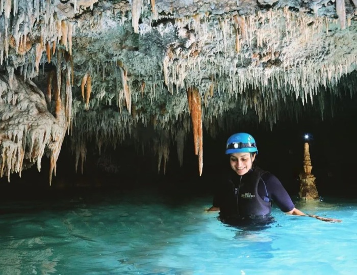 Cenote swim