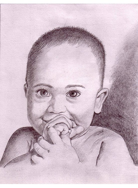 Pencil sketch