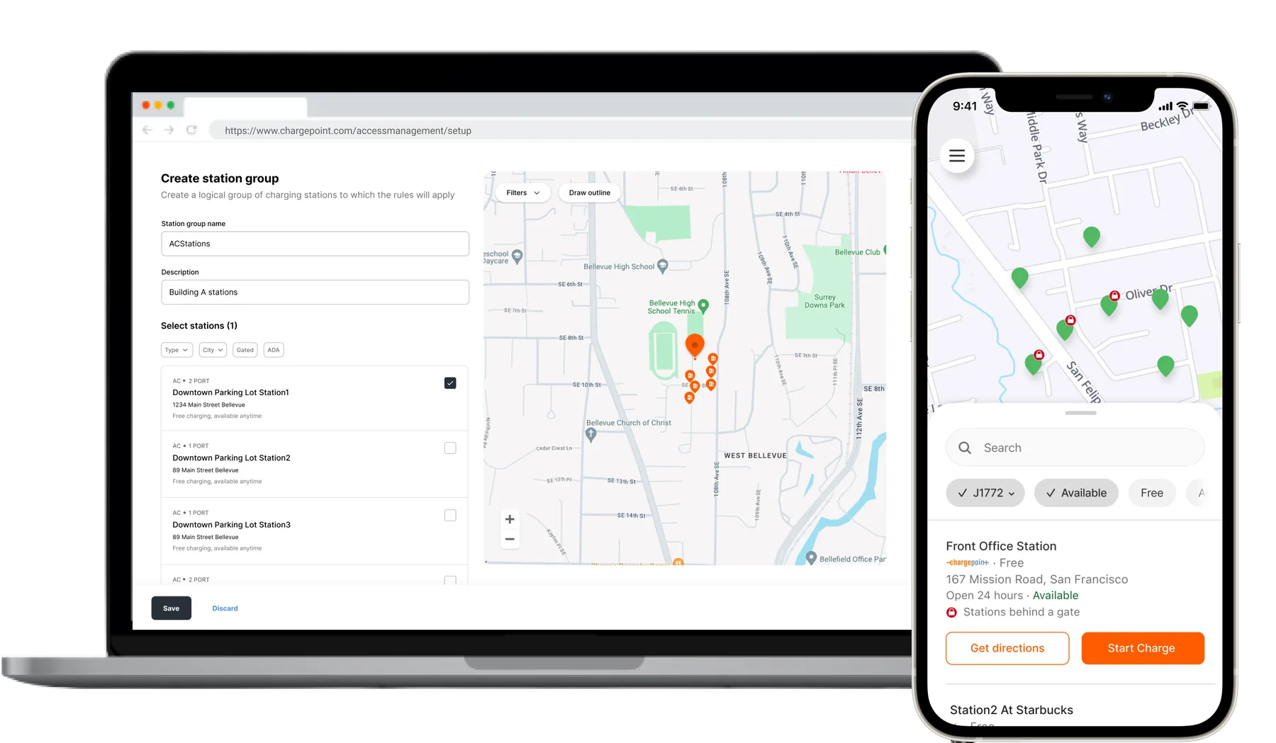 Access management for EV Charging — ChargePoint