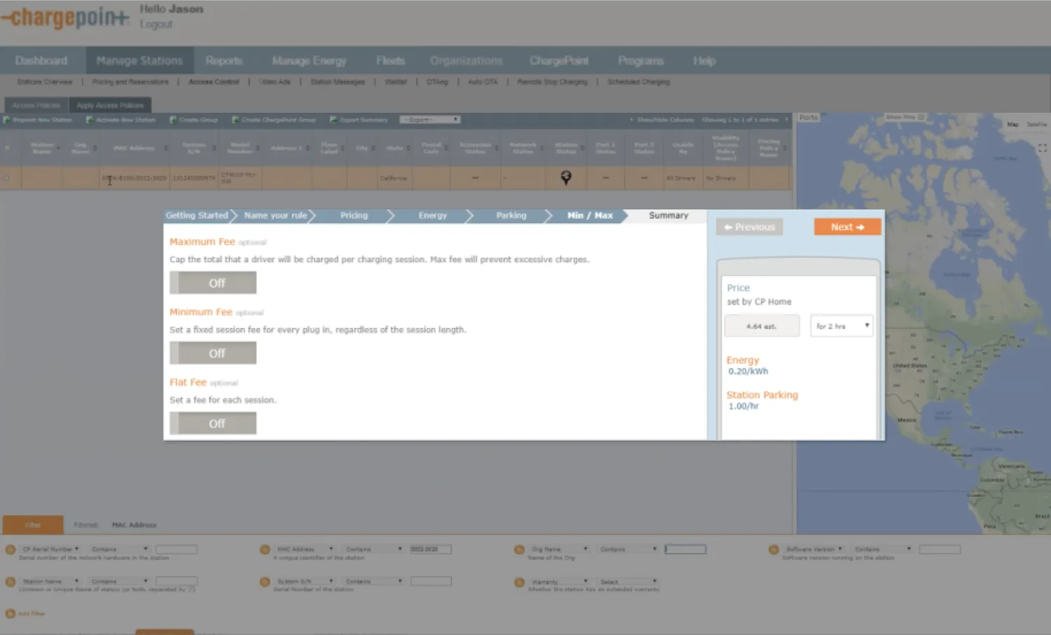 The old pricing configuration, dense and hard to reason about