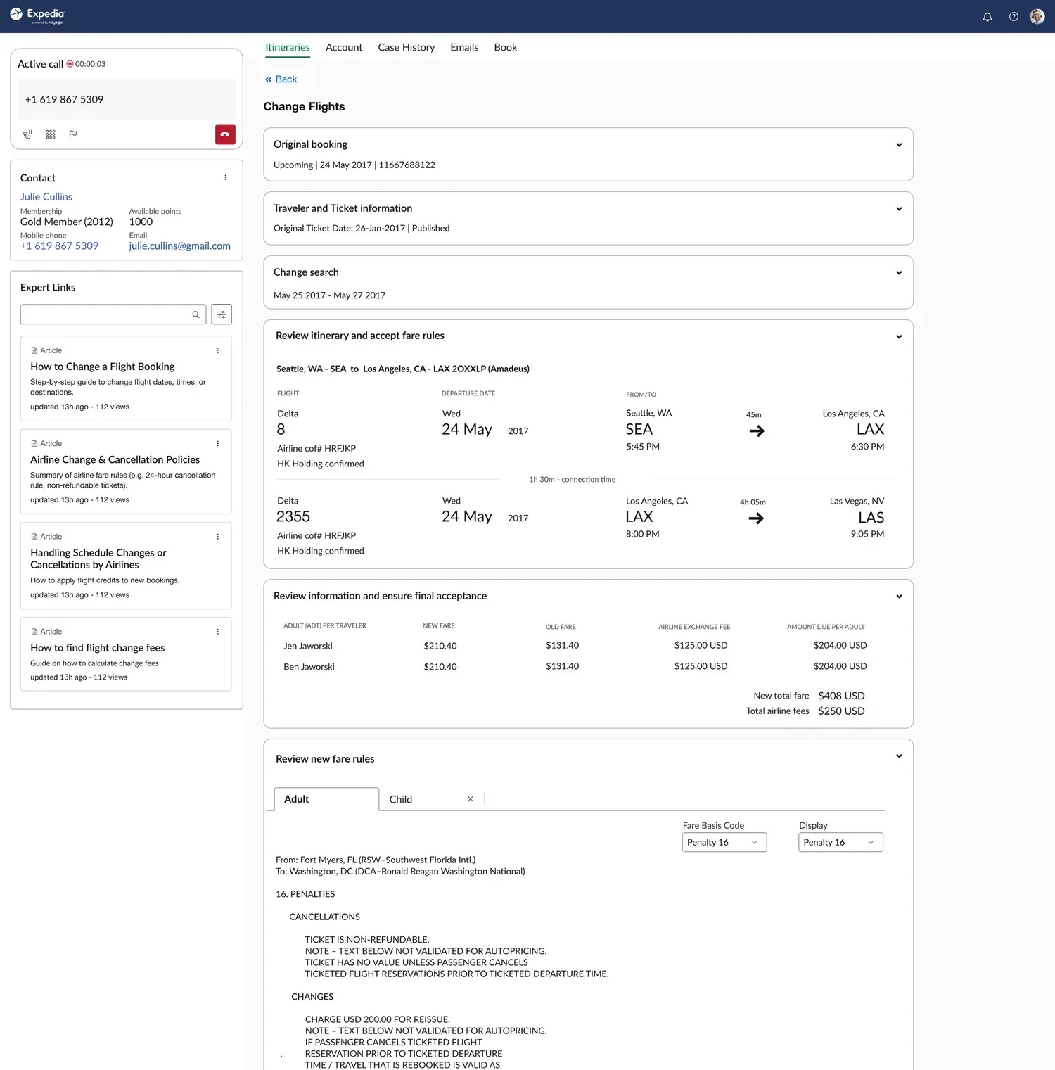 Iteration 1 of the payment recap, restructured inside the Voyager tool